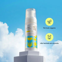 Balanço espuma de limpeza com fórmula vegana e cruelty free — não testado em animais